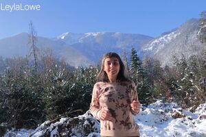 Cold & Snow Boobs Cute Hiking