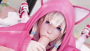 Marie Rose blowjob