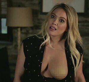 Hilary Duff's jiggly titty made me explode
