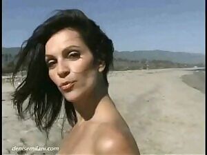 Blowing A Kiss At The Beach