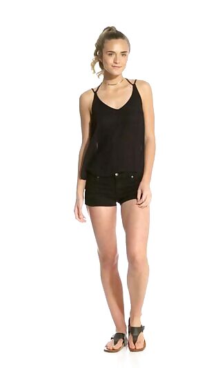 Loose Black Tank