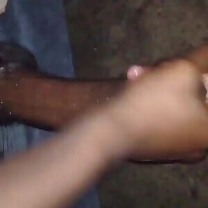 Big dick up close