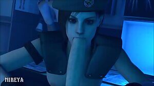 Jill Valentine Blowjob