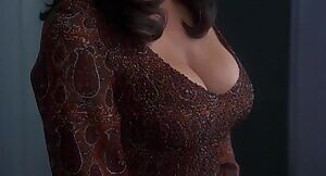 Krista Allen's big jugs in Liar Liar