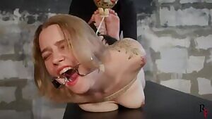 Tickling a Beauty