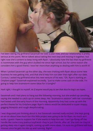 Cheating Mouth (Captions) Blowjob Caption Deepthroat