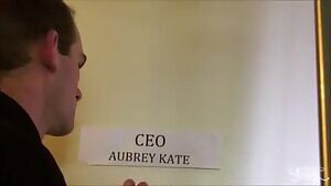 Lucky Assistant Gets Dominated By His Boss Aubrey Kate