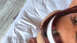 Cock on Face Big Dick Blowjob