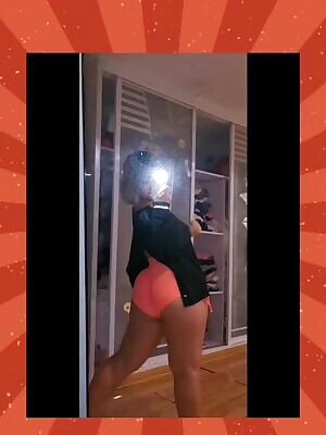 Chinese big butt girl 008