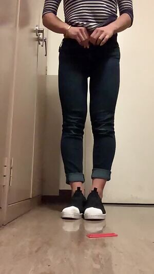 panty peel at work! Shh don’t tell