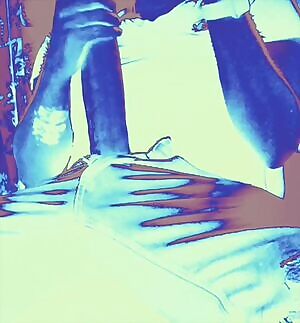 Screwing around with effects in iMovie 😂