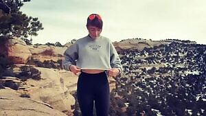 It was a little nippy out