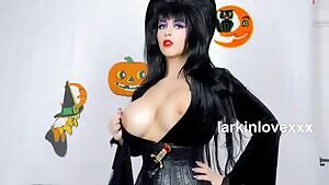 Goth Milf Elvira Huge Boobs JOI - Link in Comments