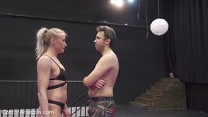 Headscissors Femdom FitFemdom Mixed Wrestling