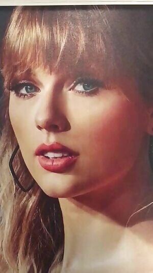 Taylor Swift takes a HUGE LOAD OF CUM to her sexy face!!!!