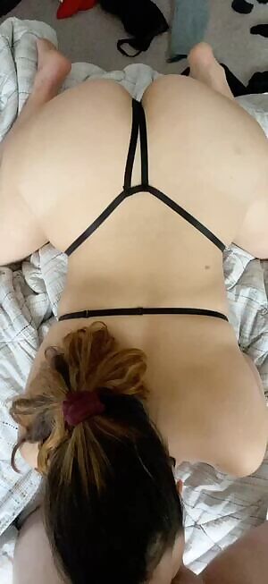 She enjoys getting on her knees