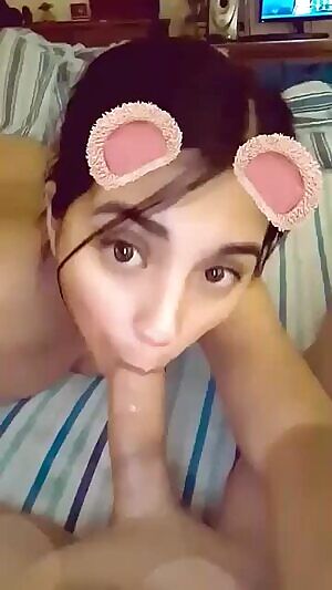 A rainbow over a blowjob