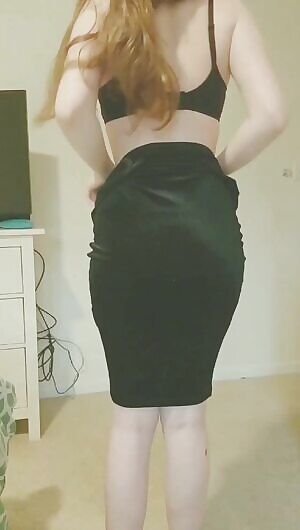 Getting undressed