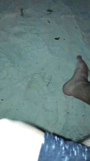 Alone at the beach.
