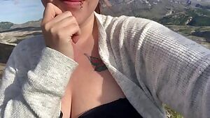 The mountain air is so rereshing