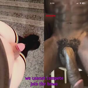BNWO Whiteboys BBC Caption Sissy Small Cock