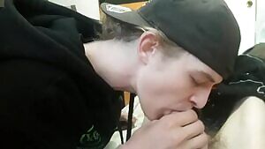 hot buddy sucking dick