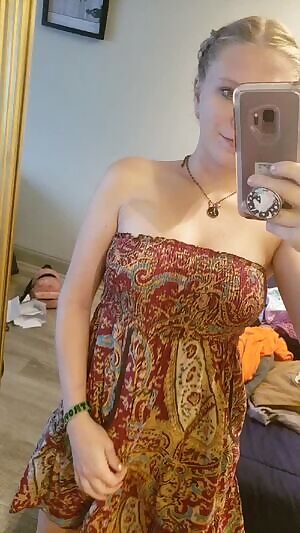 Well there goes my dress 😏