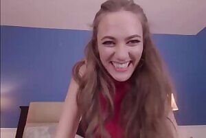 POV reveal on the bed