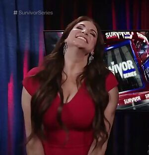 Stephanie McMahon needs her big milf tits covered in cum