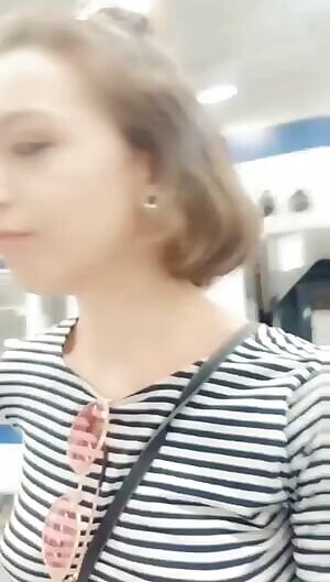 Reflecting in the Department Store