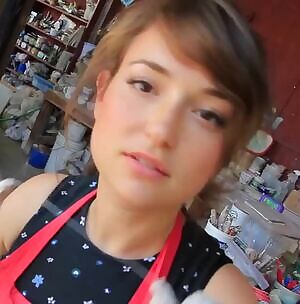 Milana Vayntrub is adorable