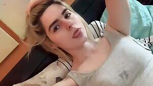 Ella Hollywood just needs a tank top to look sexy