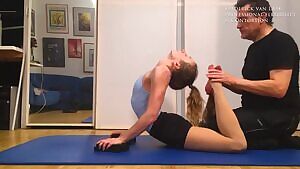 Assisted backbend