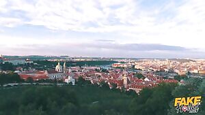 Backpacker chick Licky Lex fucks in a hos