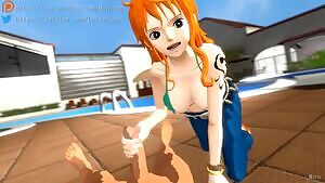 Nami Handjob