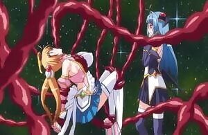 Mahou Shoujo Elena Ep 03, Tentacles