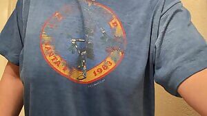 Comfy drop. Bonus points if you can tell me the story behind this vintage shirt ;)