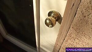 Lisa's ready for her Massage