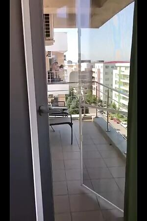 fucking on balcony