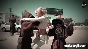 Sara Underwood white tights dancing