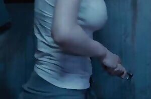 Daddario's Juggling boobs