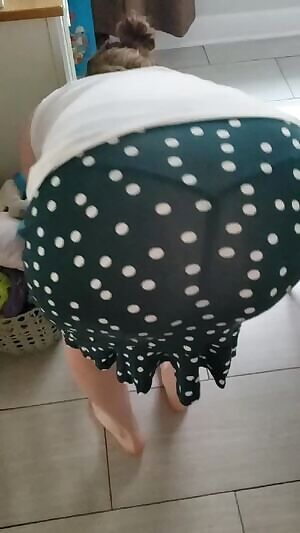 My naughty wie is wearing this to work today and she knows it's see through. It excites her. I bet you all would love to have her work in your office. She loves reading your comments. Tell her how naughty she is.