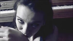 Cleaning up after the pianist