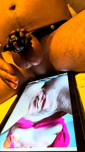 Prejac Training Bi-cuck Chastity Cuckold Cumshot