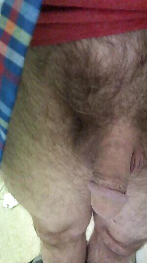 Having a morning pee....