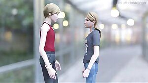 Rachel Amber & Victoria Chase kiss