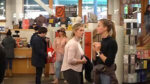 See thru in the bookstore