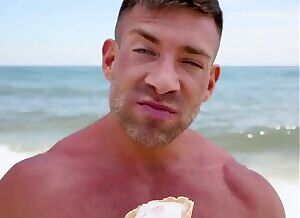 Ice cream on a sunny day