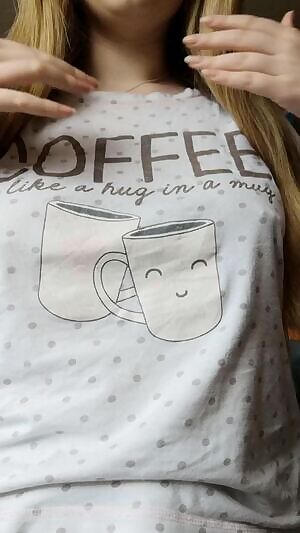 Coffee Pyjama Titty Drop In My Kitchen To Wake You Up This Morning