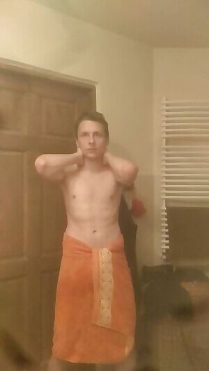Out of the shower